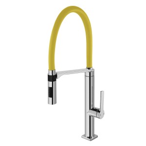 Misturador monocomando para cozinha DOC Amarelo